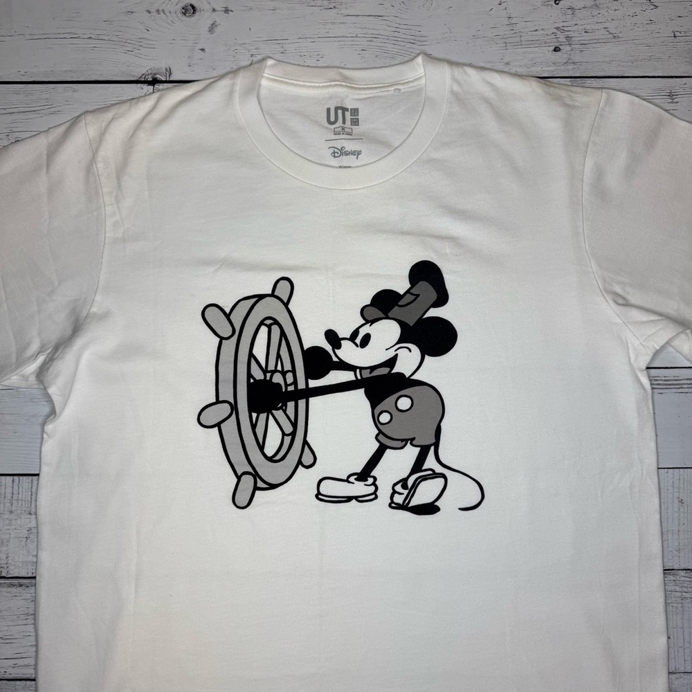 Uniqlo Steamboat Willie T-Shirt